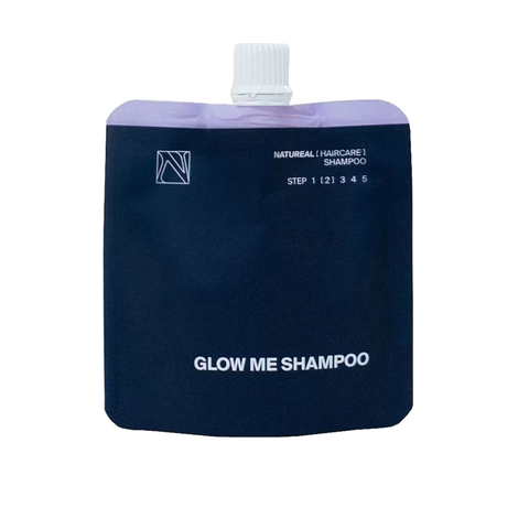 Безсульфатний шампунь для сяяння волосся GLOW ME Natureal 80 ml 4820276880344 фото