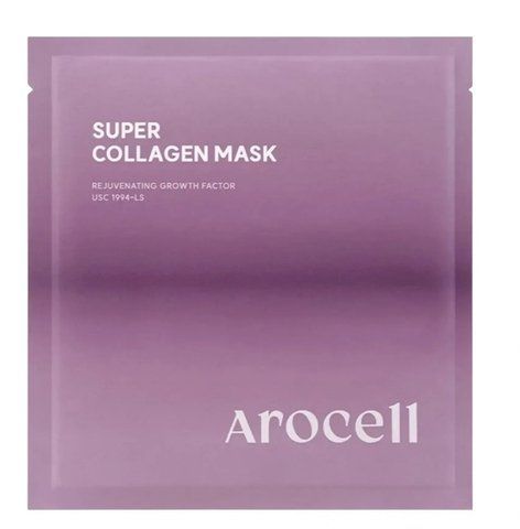 Гідрогелева маска з колагеном і пептидами для ліфтингу та зволоження Arocell Super Collagen Mask, 43 г 8809710460904 фото