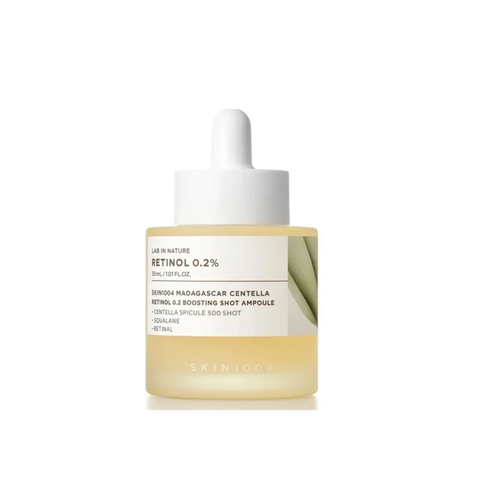 Зміцнювальна сироватка для еластичності шкіри Skin1004 Madagascar Centella Retinol 0.2 Boosting Shot Ampoule, 30 мл 8809913832515 фото