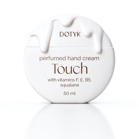 Крем для рук TOUCH 50 мл. з шовком і вітамінами F, E, B5 4820263290309 фото