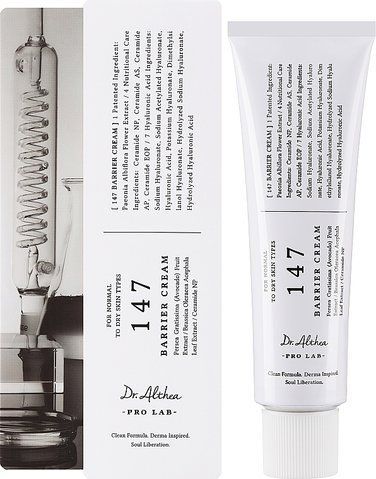Бар'єрний крем для обличчя з церамідами Dr. Althea 147 Barrier Cream, 50 мл 8809447256795 фото