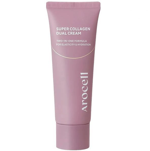 Подвійний крем з колагеном та полінуклеотидами Arocell Super Collagen Dual Cream, 60 мл 8809710462748 фото