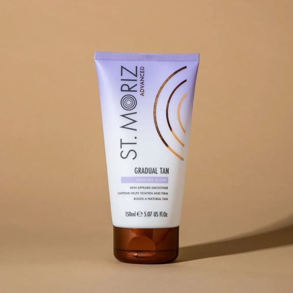 Лосьон для улучшения качества кожи с эффектом автозагара St.Moriz Advanced Firming Gradual Tan Lotion, 150 ml 5060950962884 фото