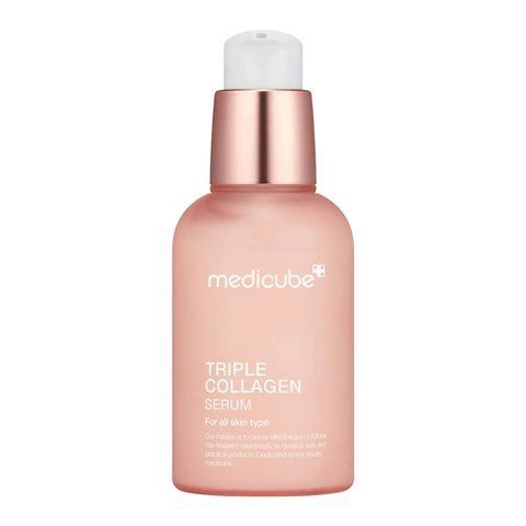 Зволожувальна сироватка з колагеном та гіалуроновою кислотою Medicube Triple Collagen Serum 8800256114351  фото