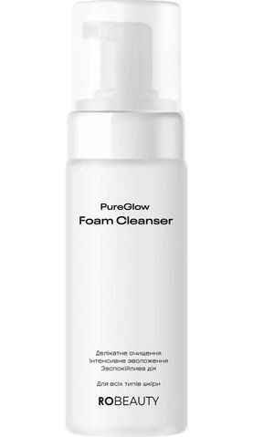Пінка для очищення шкіри ROBEAUTY Pureglow Foam Cleanser 150 мл 9780201315684 фото