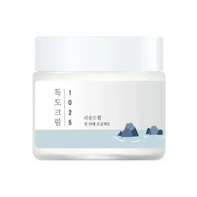 Зволожувальний крем з морською водою для сухого типу шкіри ROUND LAB 1025 Dokdo Cream, 80 мл 8809738600245 фото