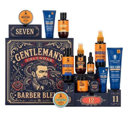 Адвент календарь для мужчин Gentleman's Calendar от Barber Blend 4820200425979 фото