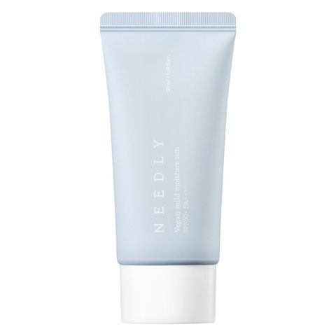 Зволожувальний сонцезахисний крем з рослинним скваланом Needly Vegan Mild Moisture Sun SPF 50+ PA++++ 8809455422052 фото