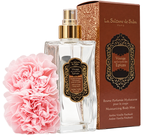 Парфумерний зволожувальний спрей для тіла Аюрведа La Sultane De Saba Body Mist Moisturizing Ayurvedic, 200 мл 3700448601599 фото