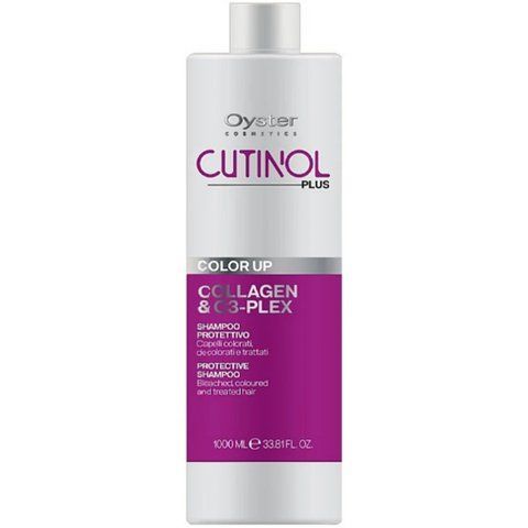 Шампунь для фарбованого волосся з колагеном Oyster Cutinol Plus Collagen & C3-Plex Color Up 8021694072519 фото