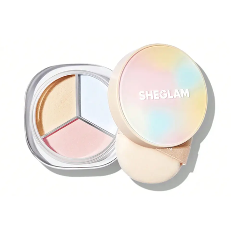 Коригуюча пудра для обличчя 3в1 Radiance Ring 3-In-1 Correcting Setting Powder 6959886720943 фото