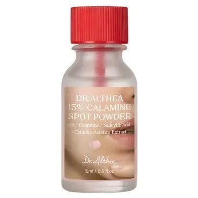 Точечное средство против воспалений с каламином и кислотами Dr.Althea 15% Calamine Spot Powder, 15 мл 8809447255033 фото