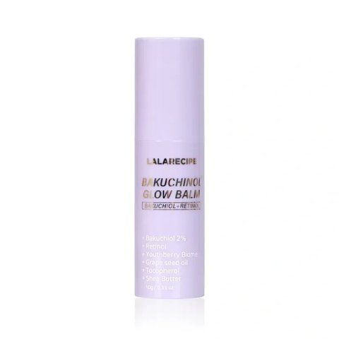 Бальзам-стік на основі ретинолу та бакучіолу LALARECIPE Bakuchinol Glow Balm, 10 г 8809971481571 фото