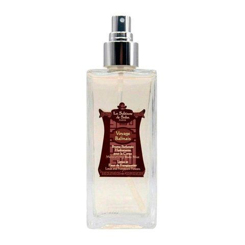 Парфумований спрей для тіла La Sultane De Saba Voyage Balinais Body Mist Lotus & Frangipani Flower 200 ml 3700448601551 фото