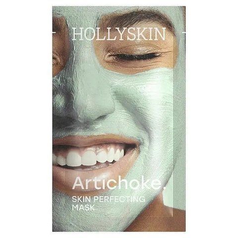 Ліфтинг маска HOLLYSKIN охолоджувальна для боротьби з набряками Artichoke. Skin Perfectin 10 г 4820200412825 фото