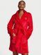 Плюшевий Халат Victoria's Secret Cozy Plush Robe, Червоний XS/S 198765771195 фото 1