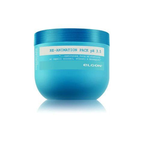 Відновлювальна маска для пошкодженого волосся Elgon Colorcare Re-Animation Pack, 300 мл 8053264519872 фото