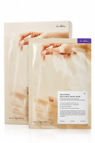 Тканинна маска для обличчя з PDRN і гіалуроновою кислотою Dr. Althea Jelly Seal Dewy Mask  8809447255736 фото
