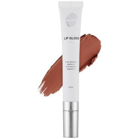 Блиск для губ з ментолом Unico Lip Gloss відтінок Brownie, 12 мл 995347658 фото
