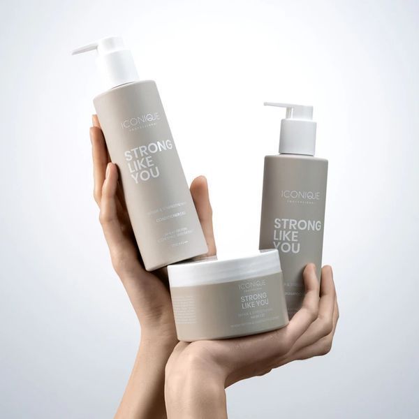 Набір для волосся ICONIQUE Professional STRONG LIKE YOU Repair & Strengthening Set Iconique 8053689495423 фото