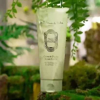 Крем-гель для душу Зелений чай з імбиром La Sultane De Saba Shower Gel The Vert Gingembre 200 мл 3700448606891 фото