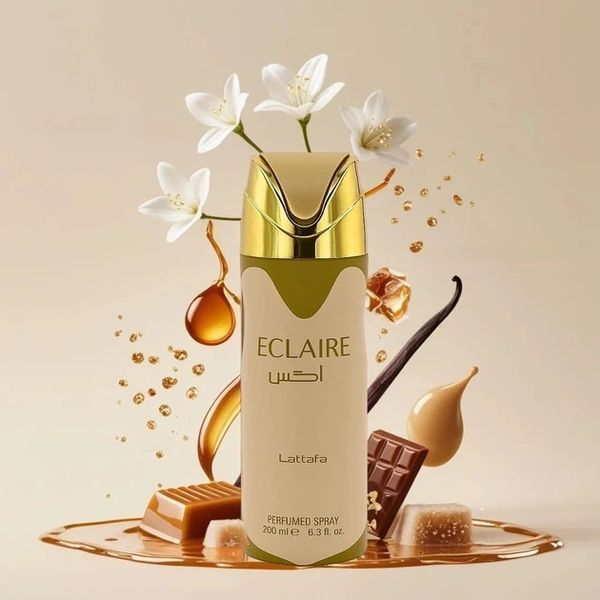 Дезодорант парфумований для жінок Lattafa Perfumes Eclaire, 200 мл 6290362345466 фото
