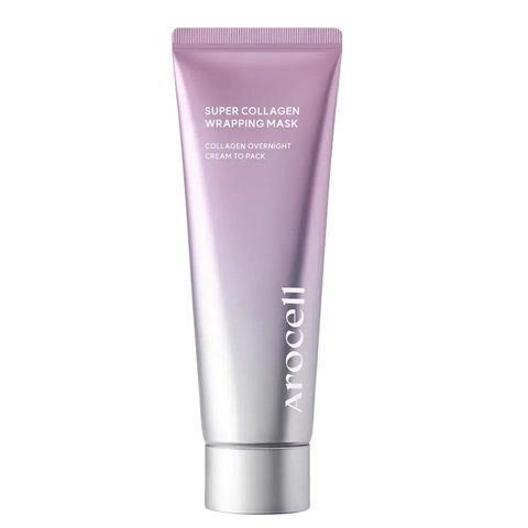 Маска-плівка з колагеном для зволоження та ліфтингу Arocell Super Collagen Wrapping Mask, 80 мл 8809710461468 фото